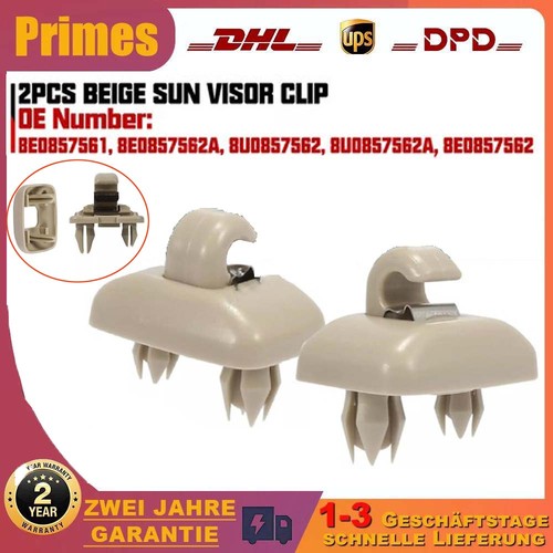 Clip sonnenblendenhalter beige - clip,