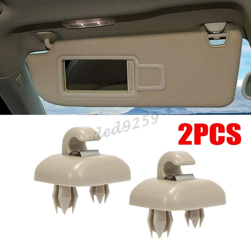 Clip sonnenblendenhalter beige - clip,