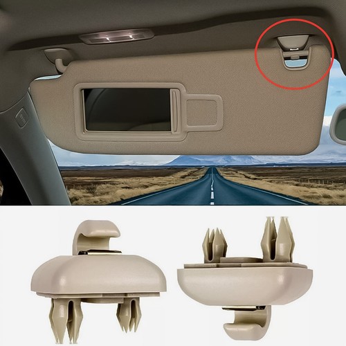 Sonnenblendenhalter beige - sonnenblendenhalter,